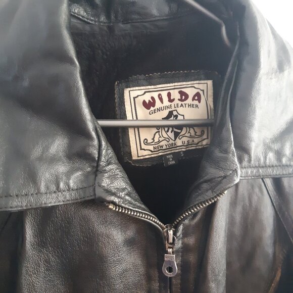 Wilda New York Genuine Leather cuire 100% véritable Small With Zip ... - Picture 2 of 3